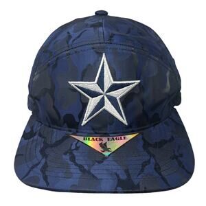 Dallas Texas Snapback Hat Multicolor One Size Adjustable Camouflage Black Eagle